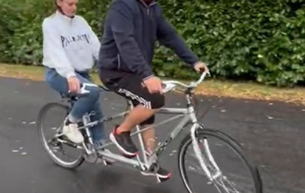 Premiers coups de pédales